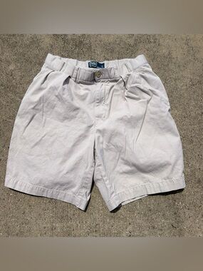 Polo by Ralph Lauren tan Flat Front Shorts